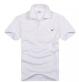 Camisa Polo Lacoste Branca